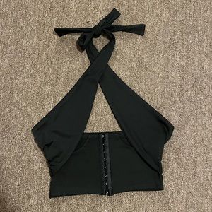 Solado Small Women’s Cross Strap Halter w/ Corset Detail